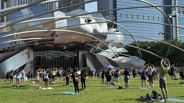 Millennium Park Summer Workouts 2