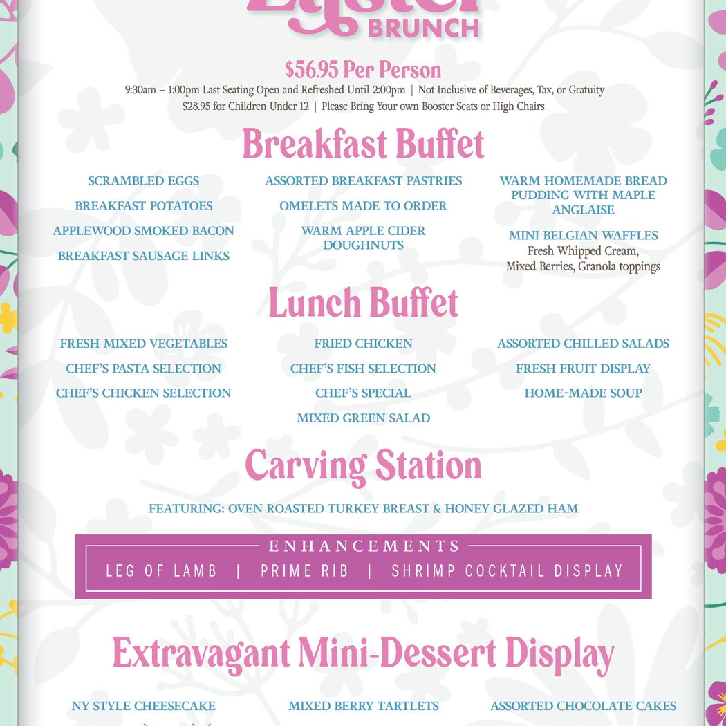 Easter Sunday Brunch 1