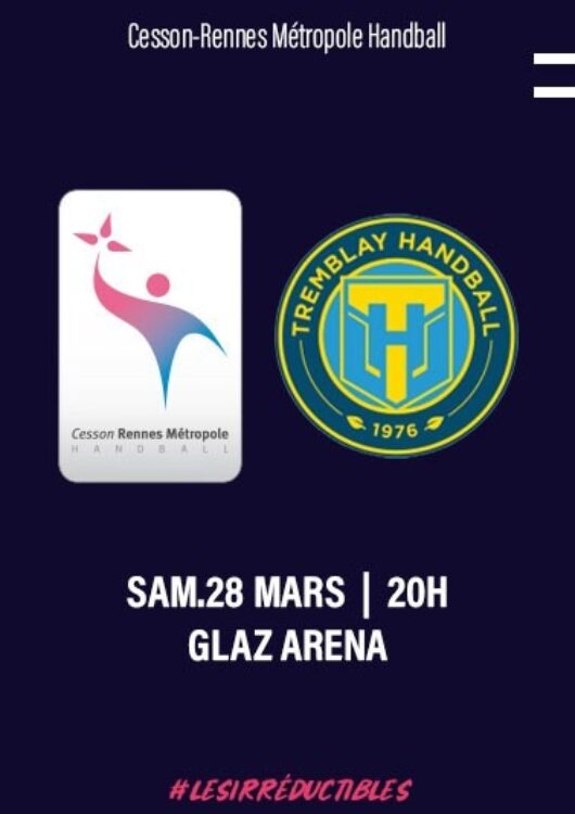 Match Handball CRMHB contre Tremblay 1
