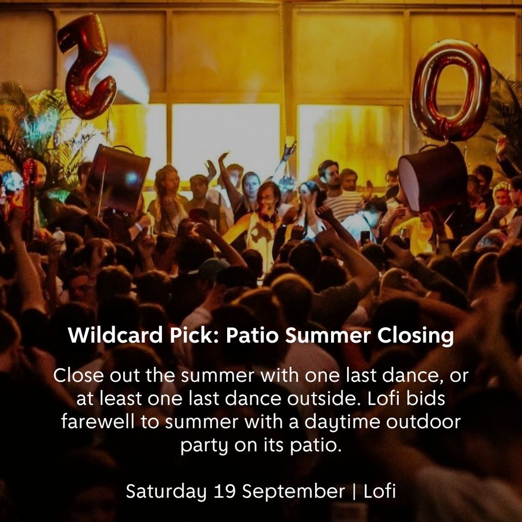 Patio Summer Closing