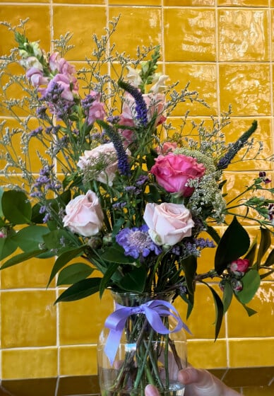 Flower Market Trip and Flower Arrangement Class 1