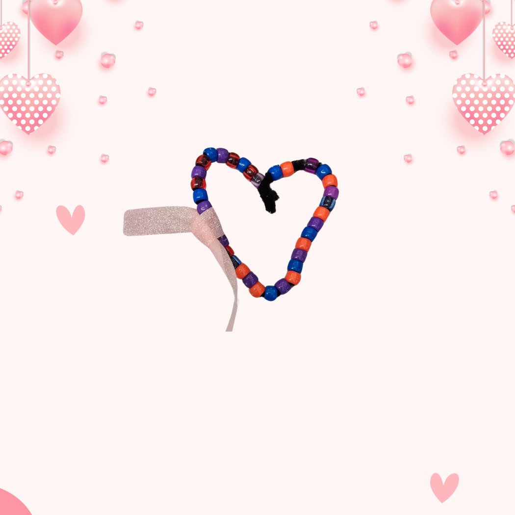 Valentine's Pony Bead Hearts 1