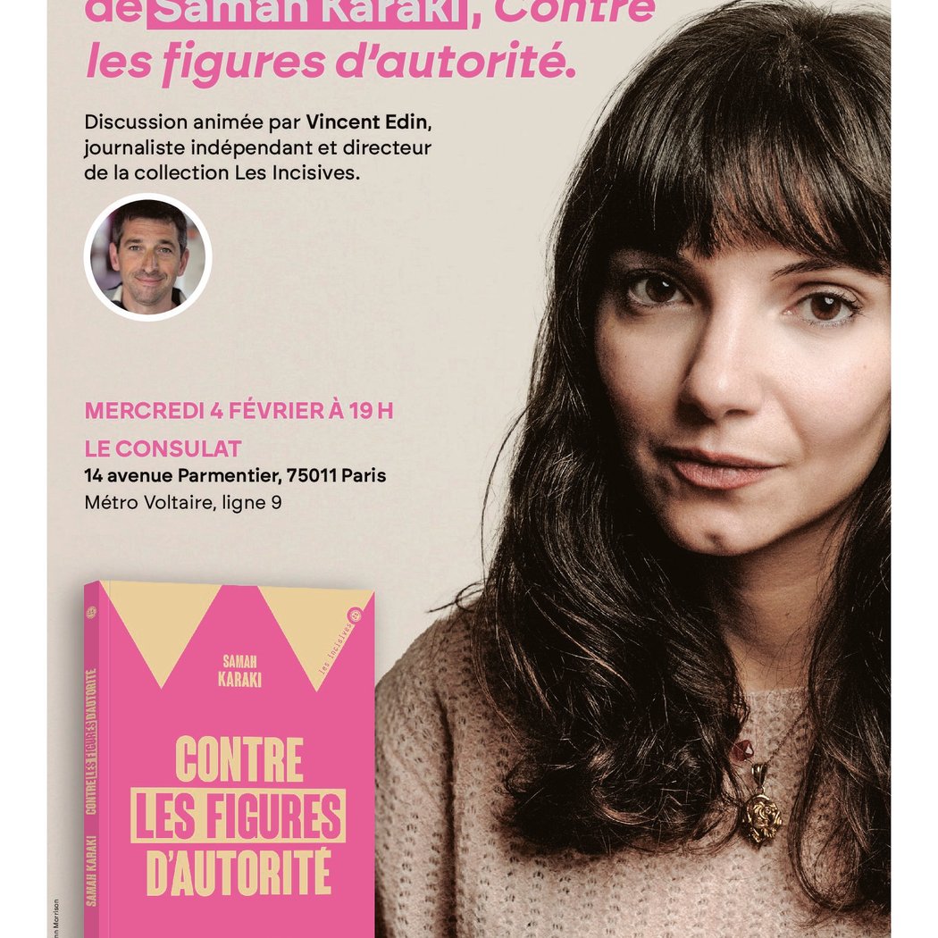 Lancement du livre « Contre les figures d’autorités » de Samah Karaki 1