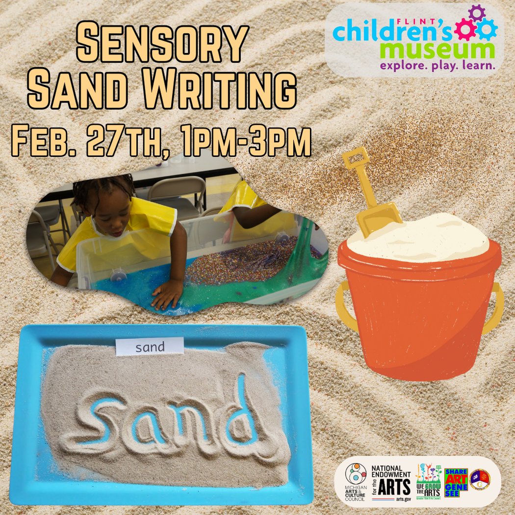 Sensory Sand Lettering 1