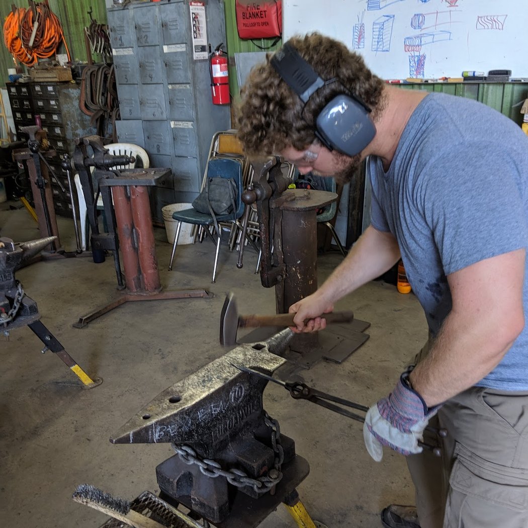 Discovery Letter Opener Blacksmithing Class 2