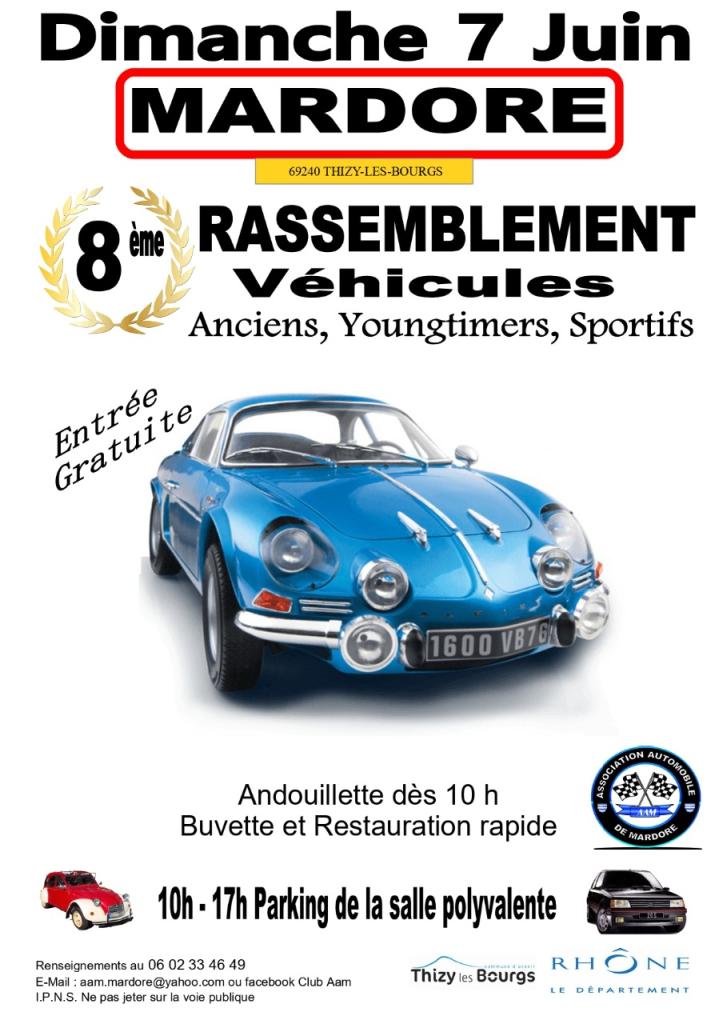 8ème Rassemblement de véhicules anciens à Mardore 1