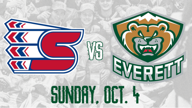 Everett Silvertips vs. Spokane Chiefs 1
