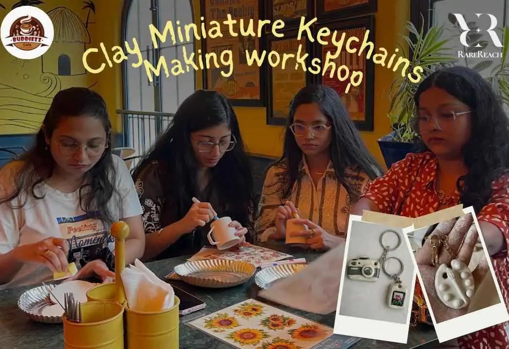 Clay Miniature Keychain Making 1