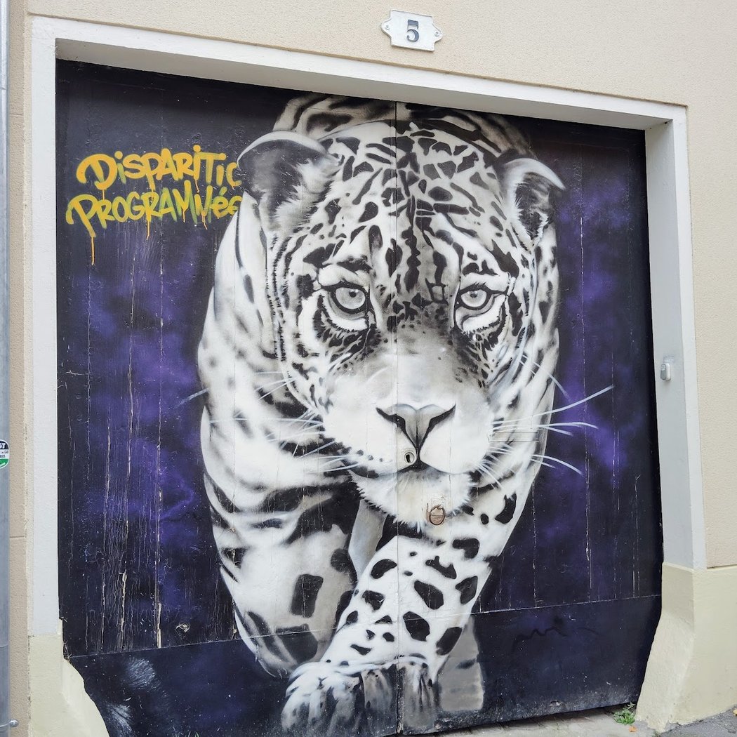 Street Art Crey 132 "Disparition programmée" 2