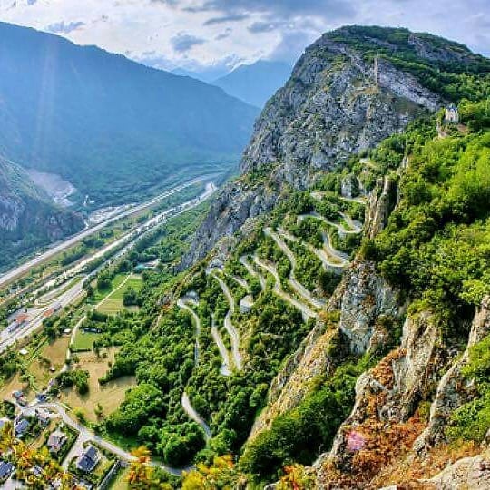 Lacets de Montvernier 3