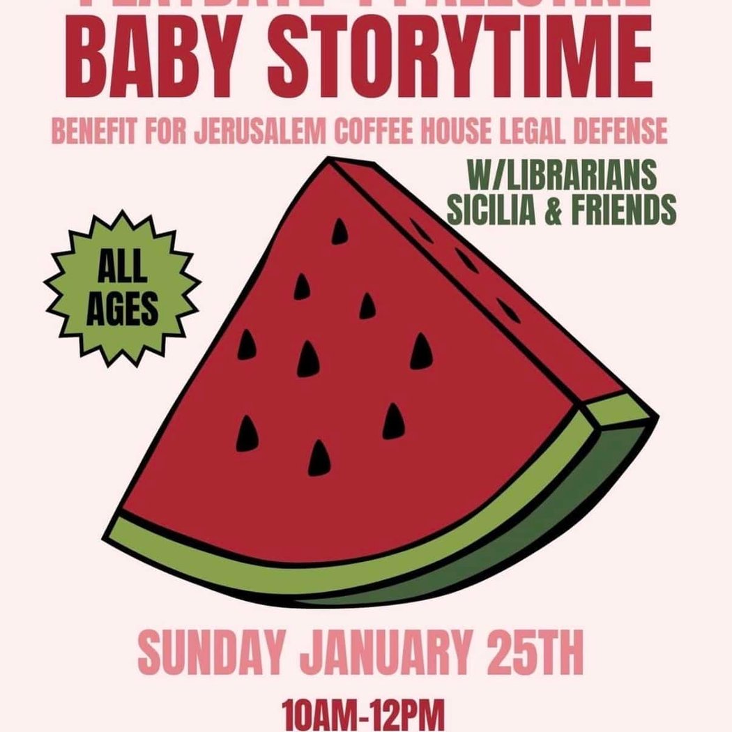 Playdate 4 Palestine: Baby Storytime 1