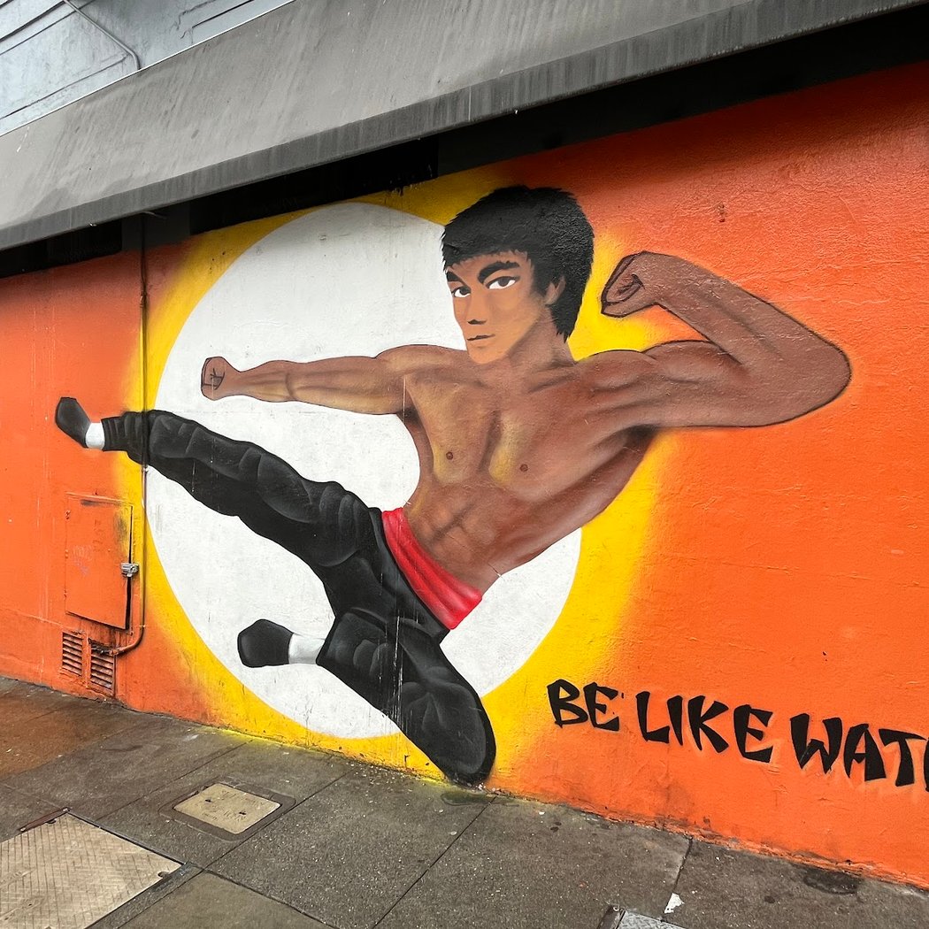 Bruce Lee Mural 3