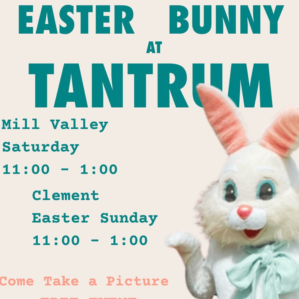 Come Meet the Easter Bunny at Tantrum 1