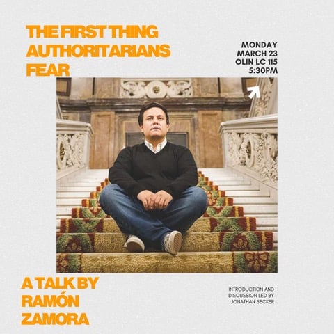The First Thing Authoritarians Fear, A Talk by Ramón Zamora 1