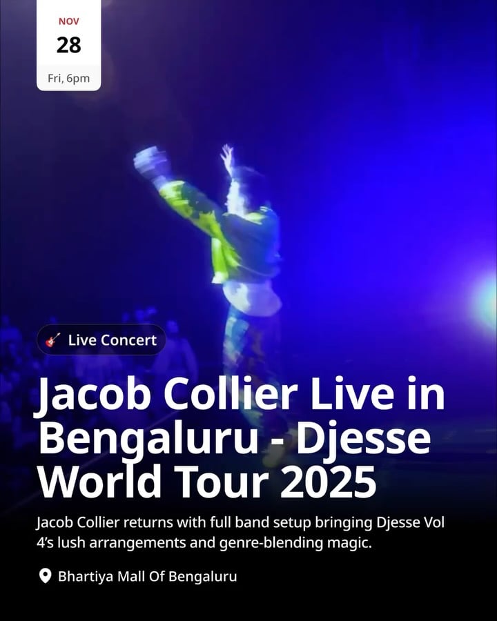 Jacob Collier – Djesse World Tour 2025 1
