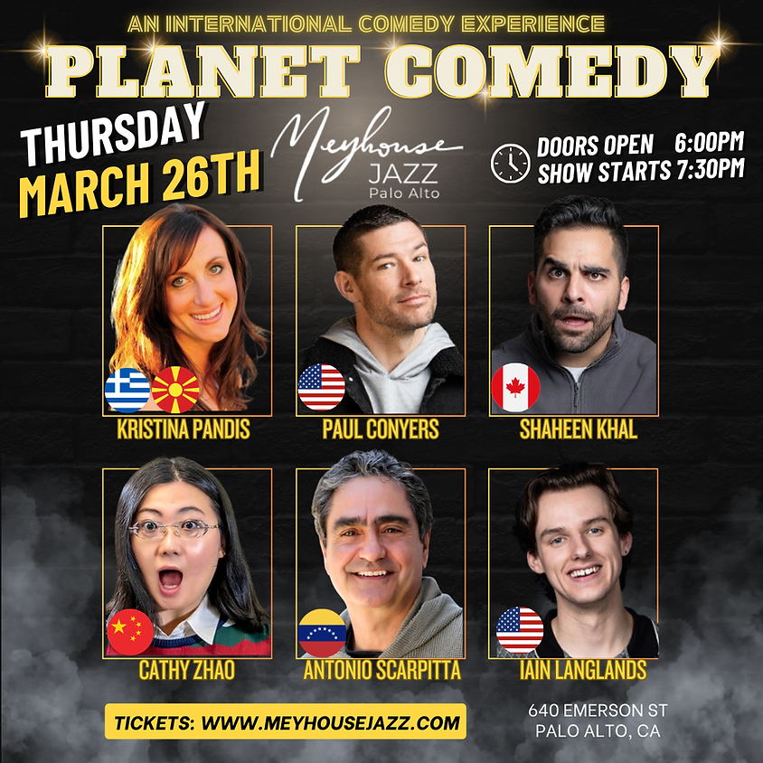 Planet Comedy: An International Stand Up Experience 1