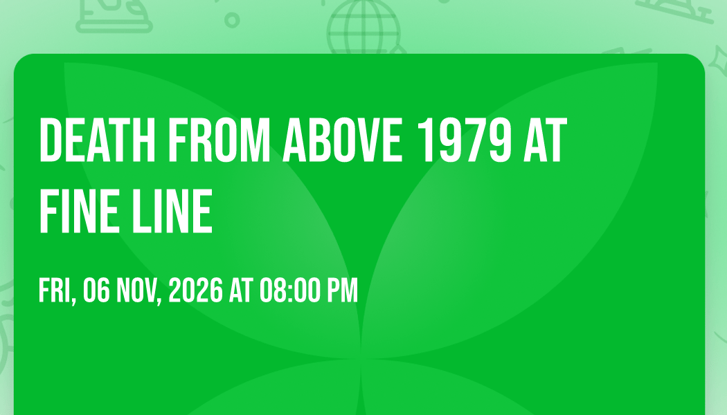 Death From Above 1979 at Fine Line