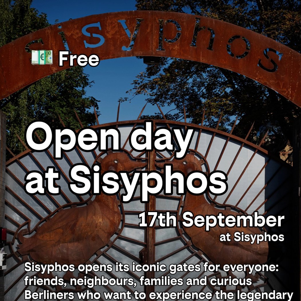 Open day at Sisyphos 1