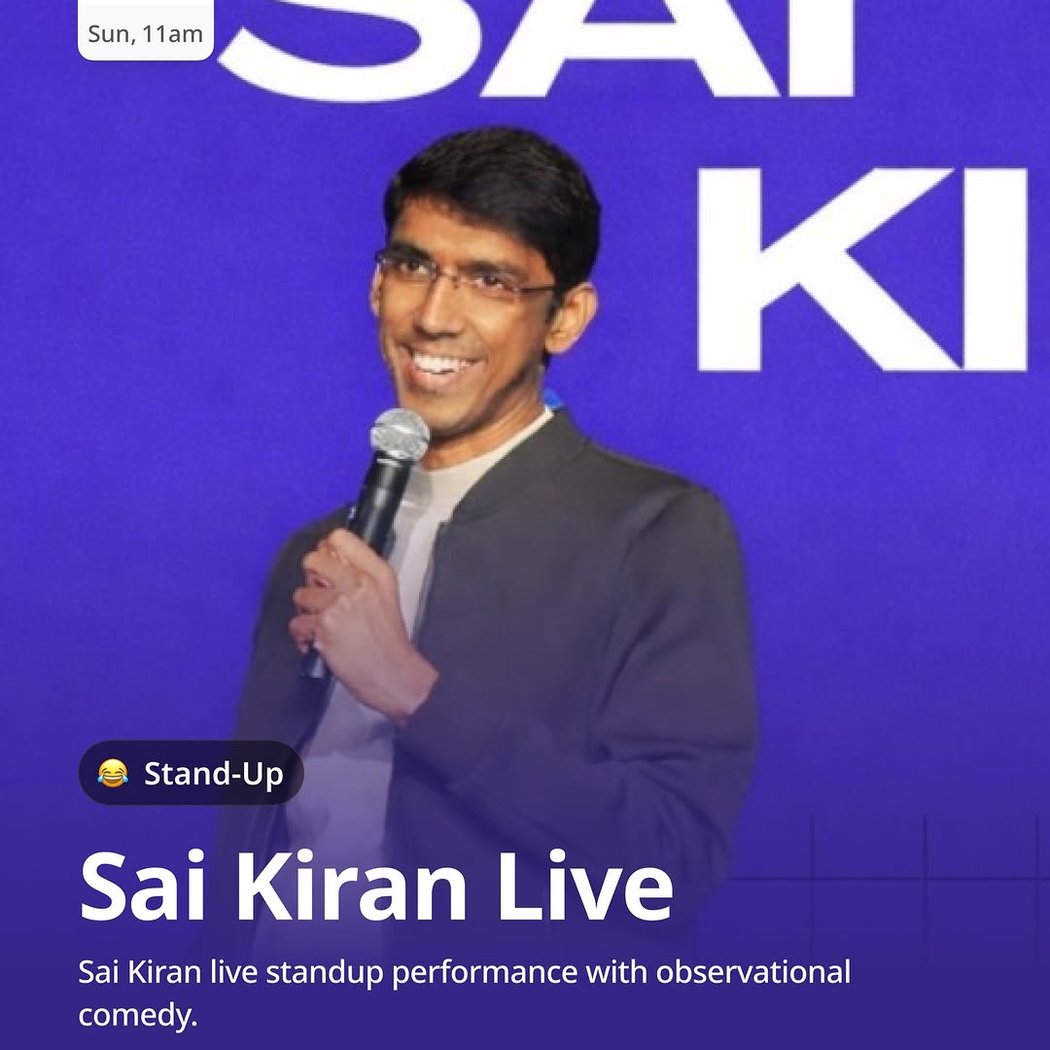 Sai Kiran Live 1