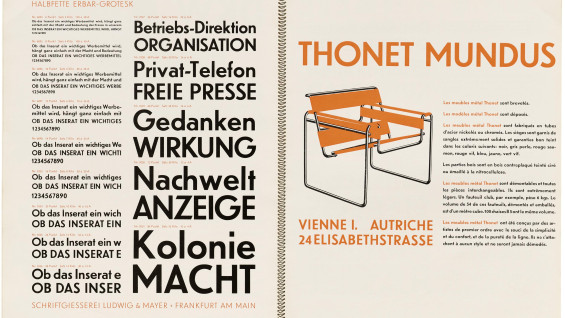 Sans Serif Typefaces and The New Typography 1