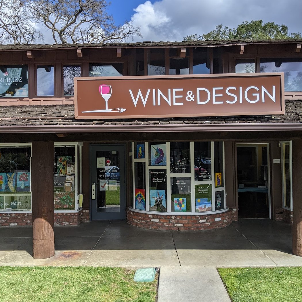 Wine Glass Sip and Paint Class 2