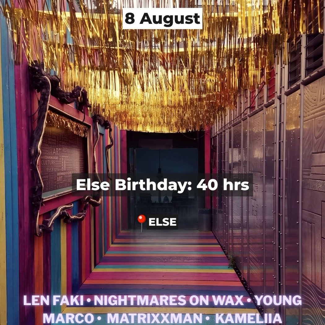 Else Birthday: 40 hrs 1