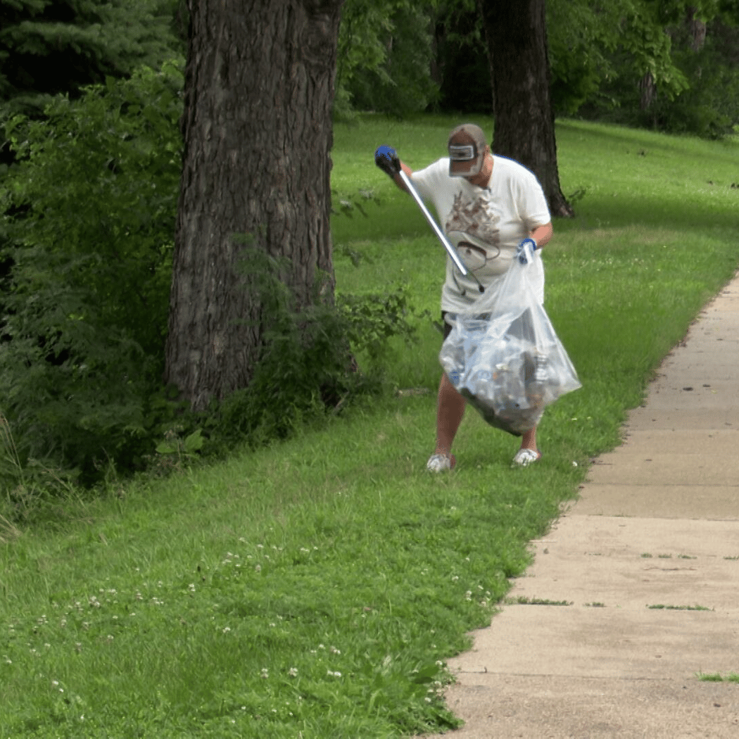Star Spangled Cleanup at Hanscom Park 1