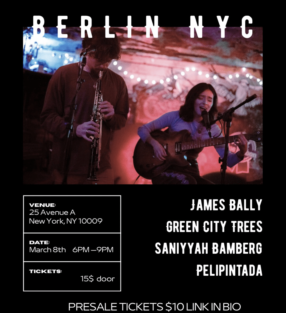 Green City Trees | Pelipintada | Saniyahh Bamberg | James Bally 1