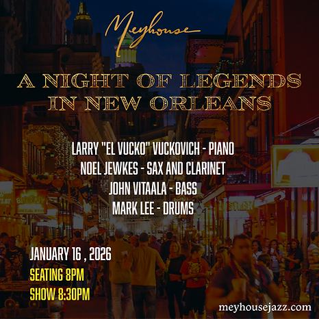 A Night of Legends in New Orleans feat Alvon Johnson 1