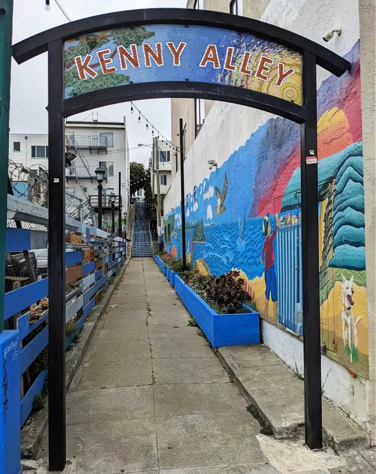Kenny Alley Stairs 2