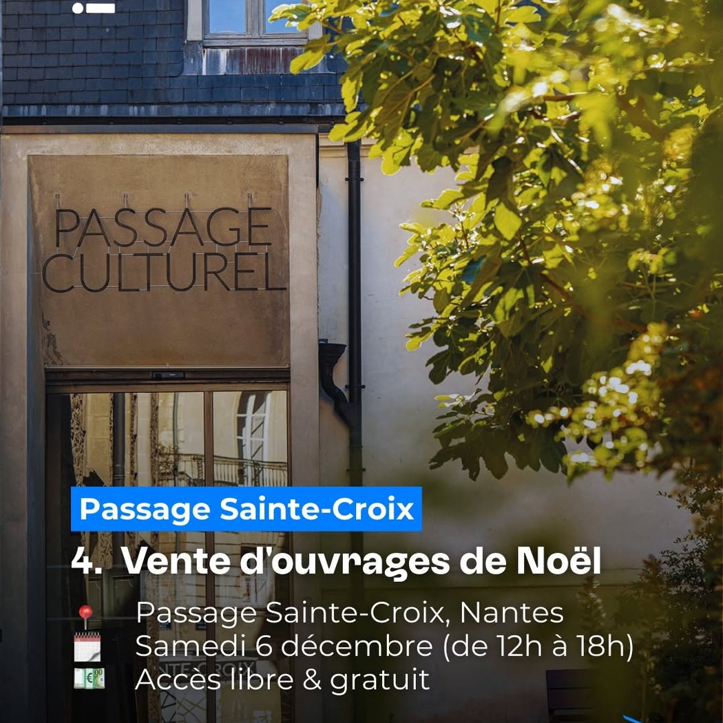Vente d’ouvrages spéciale Noël 1
