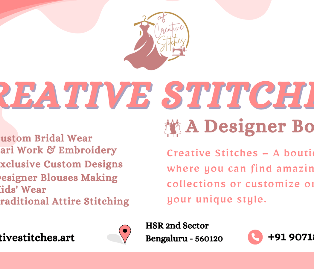 Creative Stitches- Best Boutique Shop in Bangalore 3