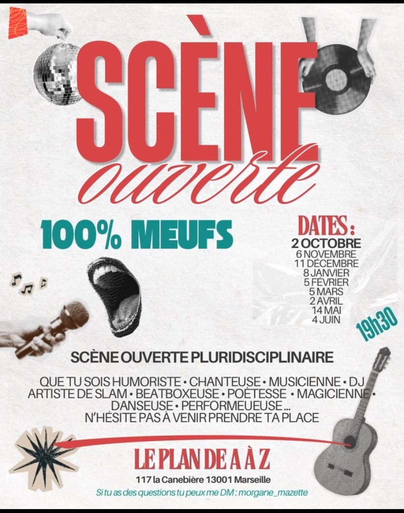 Scène ouverte 100% meufs