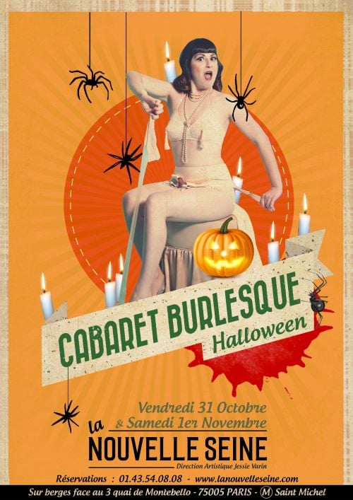 Le CABARET BURLESQUE se transforme pour HALLOWEEN 1