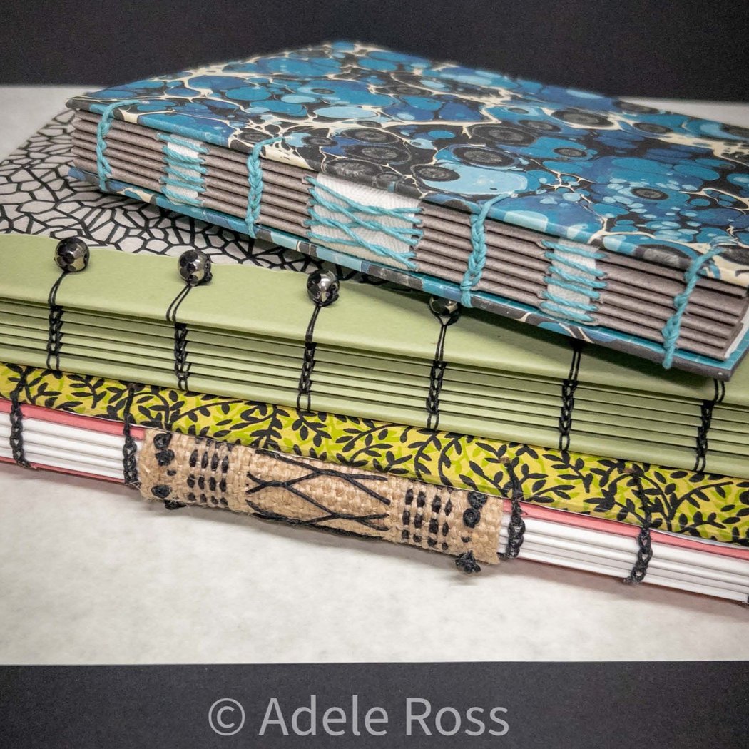 Hand Stitch Bookbinding Class with Adele Ross