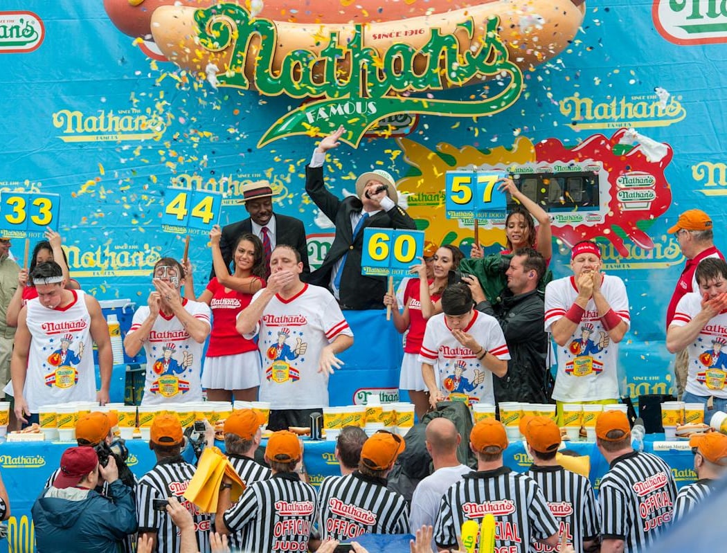 Nathan's Famous Hot Dog Eating Contest 1