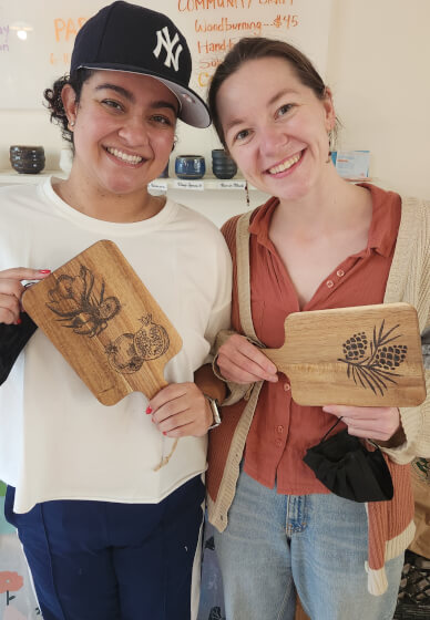 Charcuterie Board Woodburning Workshop 1