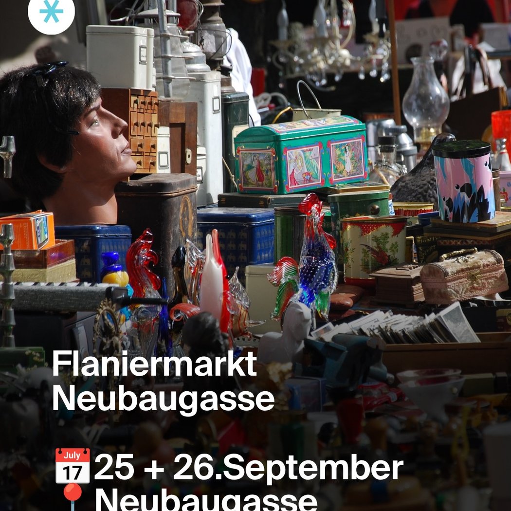 Flaniermarkt Neubaugasse 3