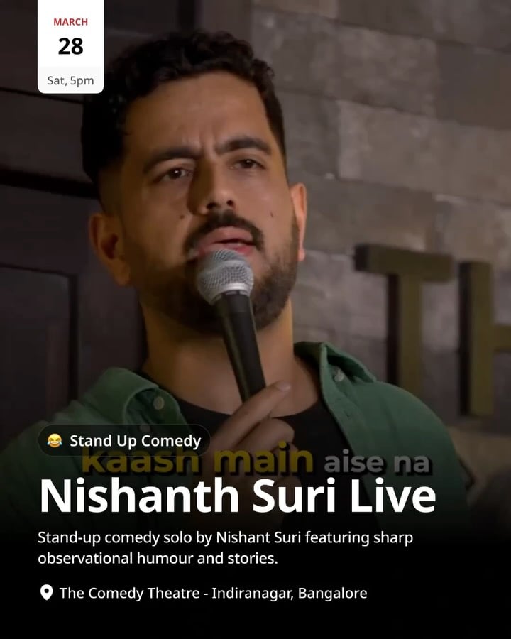 Nishanth Suri Live 1