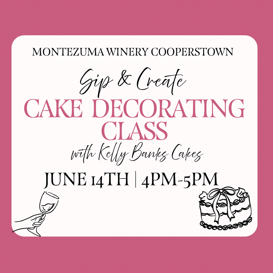 Sip & Create: Cake Decorating Class