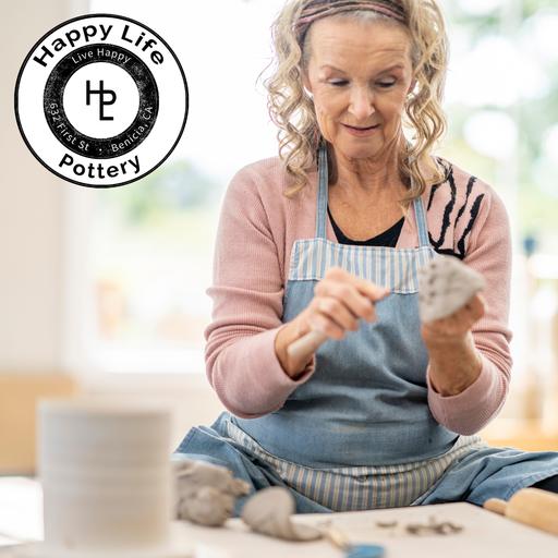 5-Week Hand-Building Clay Table (Adults) 1