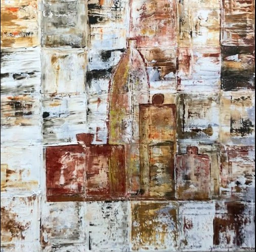 Agnès Castagné - Peinture sur bois 2