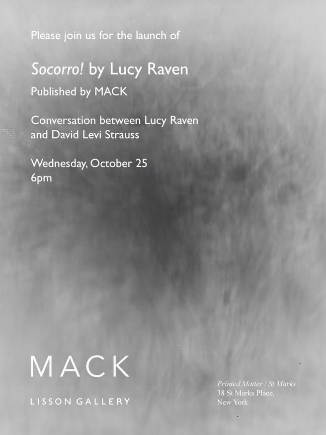 Book Launch: Socorro! by Lucy Raven 1