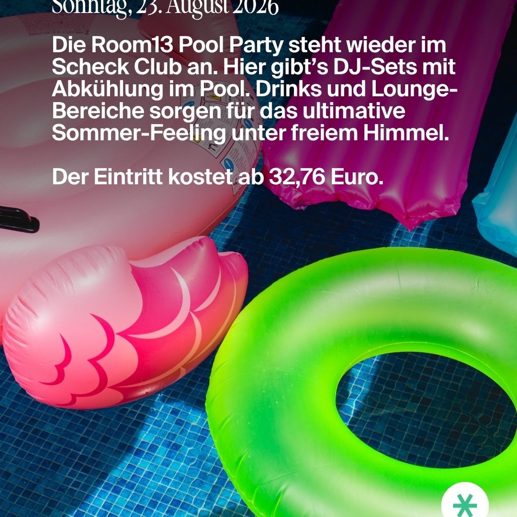 Room13 Pool Party 1