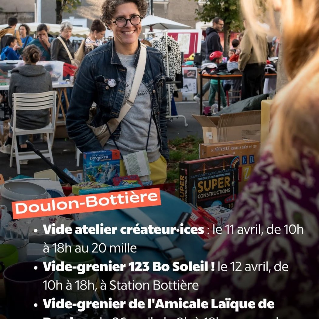 Vide-grenier de l'Amicale Laïque de Doulon 1