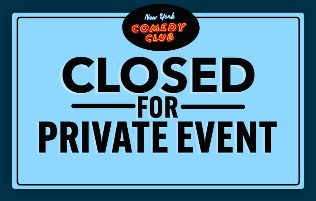 Closed For Private Event 1