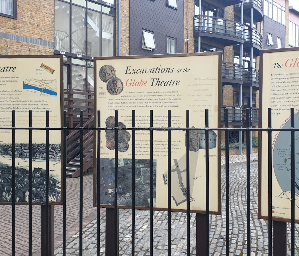 Original site of the Globe Theatre 2