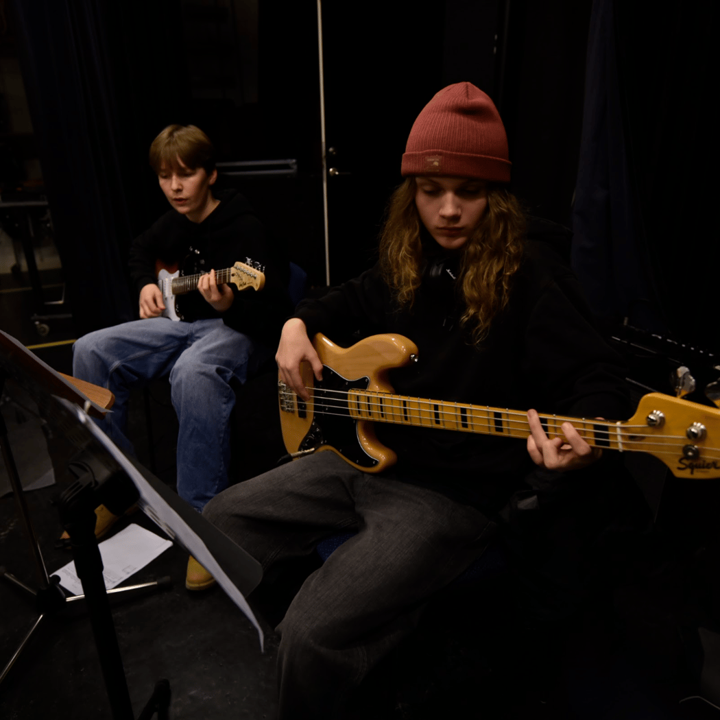 Matiné med unga jazzmusiker