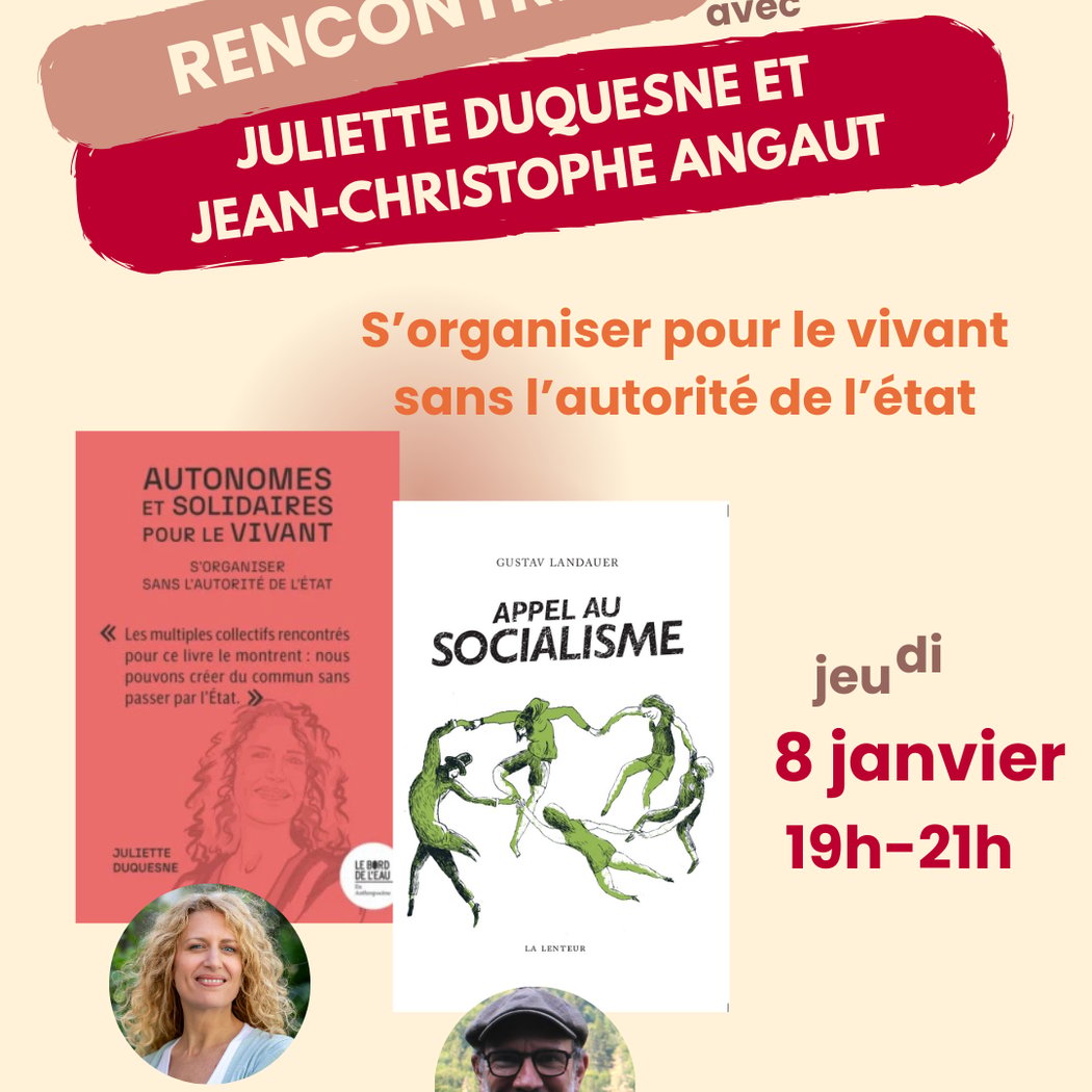 S’organiser pour le vivant sans l'autorité de l'Etat 1