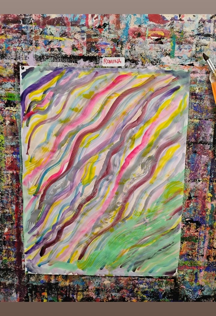 Intro to Intuitive Painting class 3